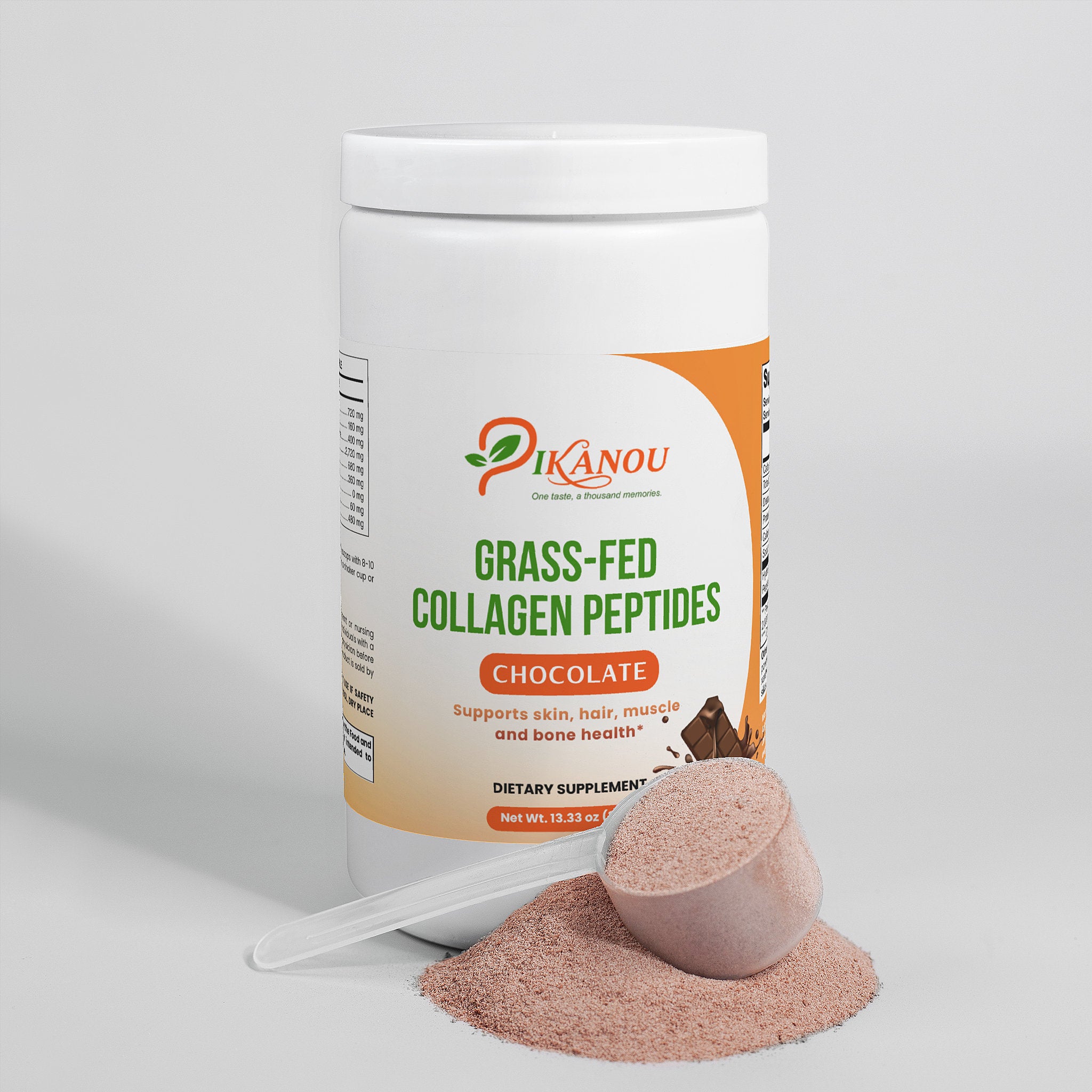 Grass-Fed Collagen Peptides Powder (Chocolate)
