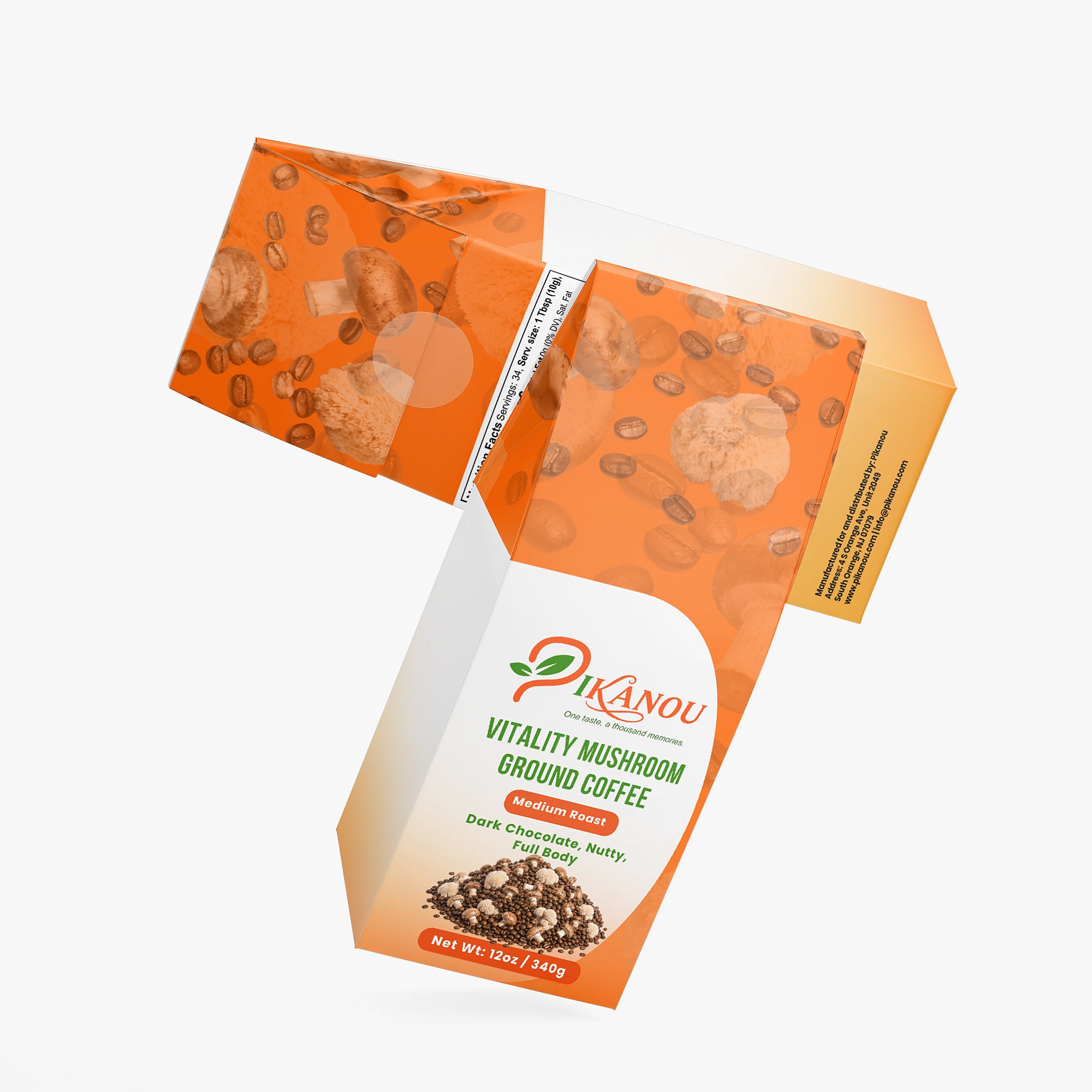 Vitality Mushroom Coffee (Medium Roast)