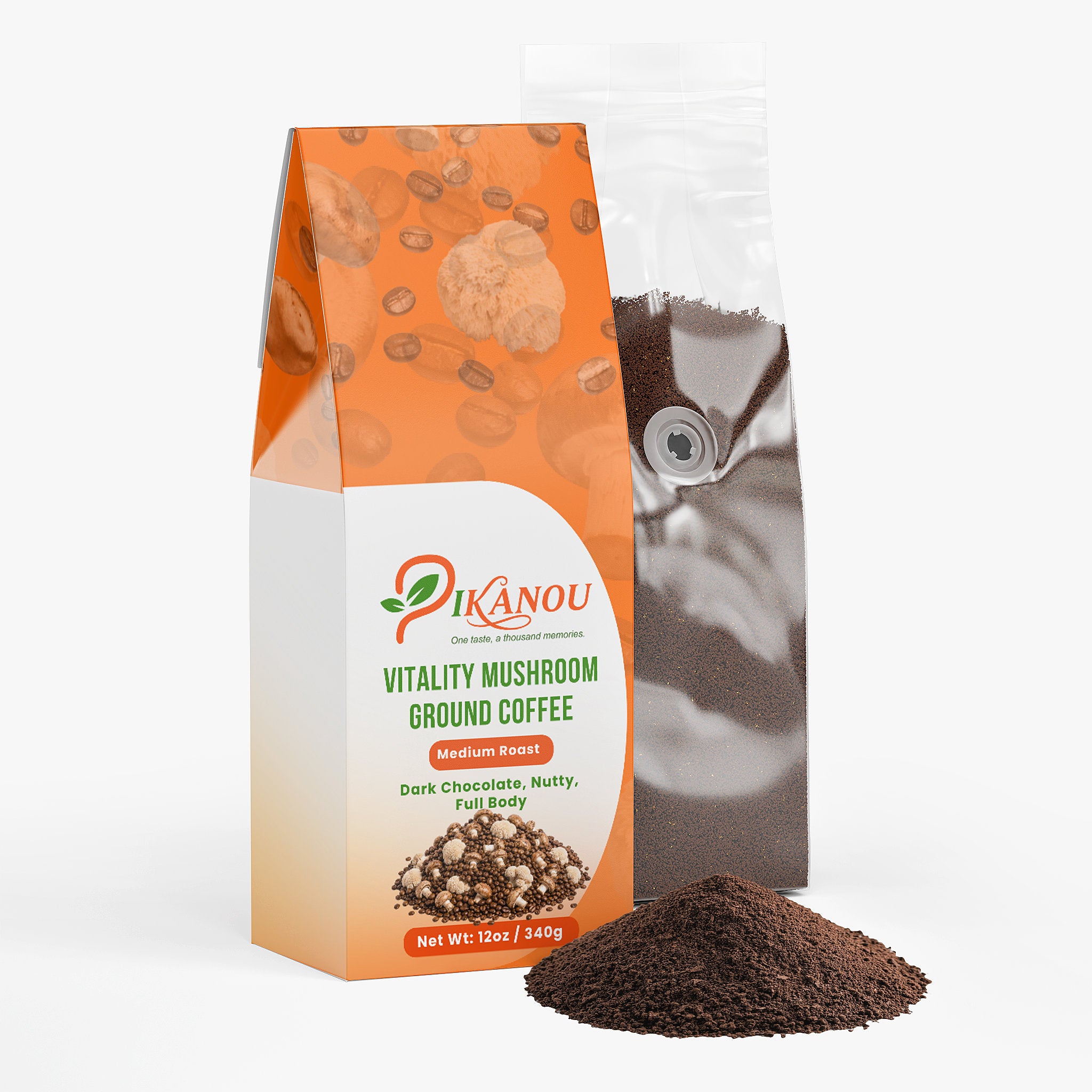 Vitality Mushroom Coffee (Medium Roast)
