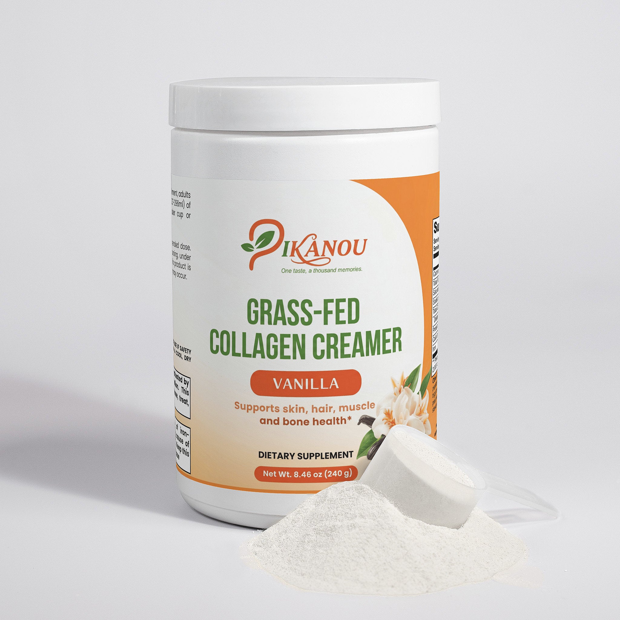 Grass-Fed Collagen Creamer (Vanilla)