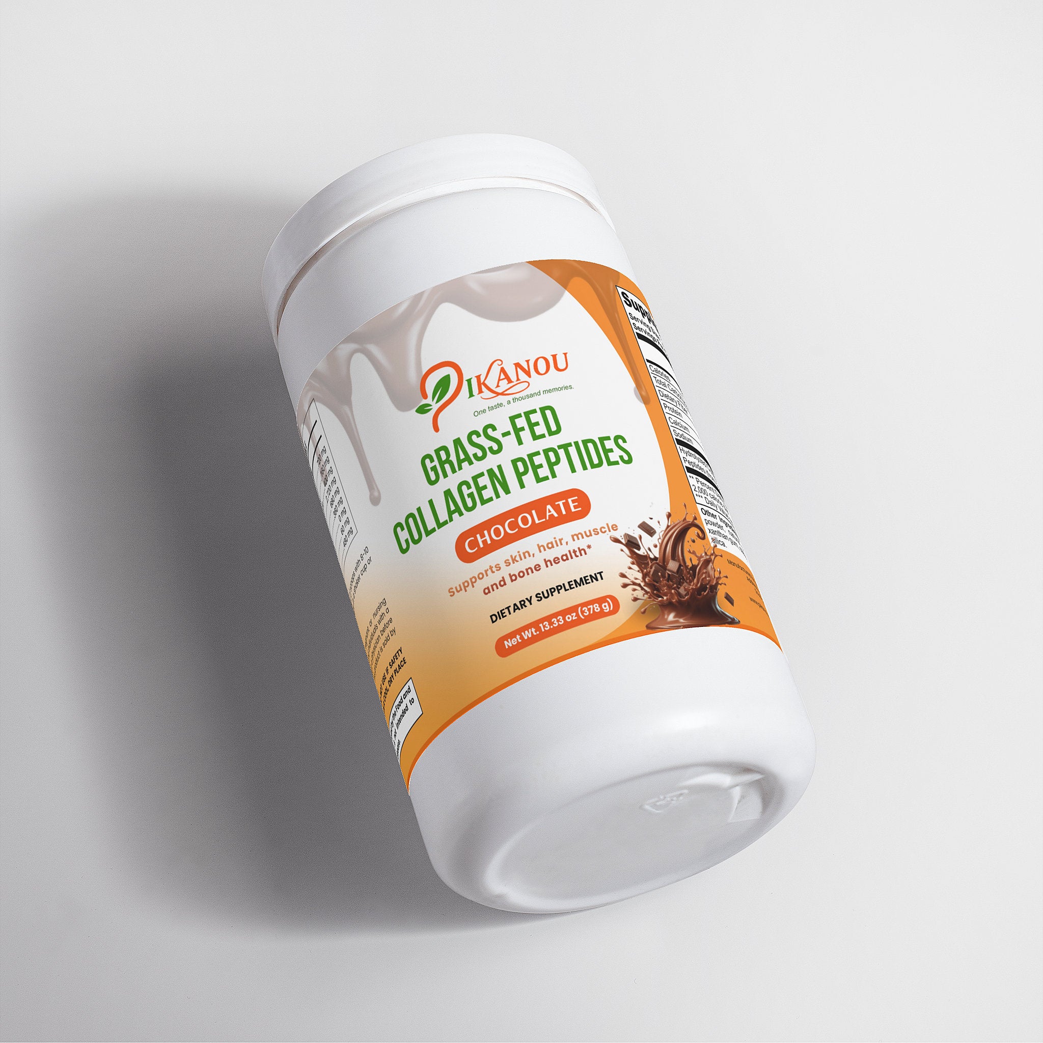 Grass-Fed Collagen Peptides Powder (Chocolate)